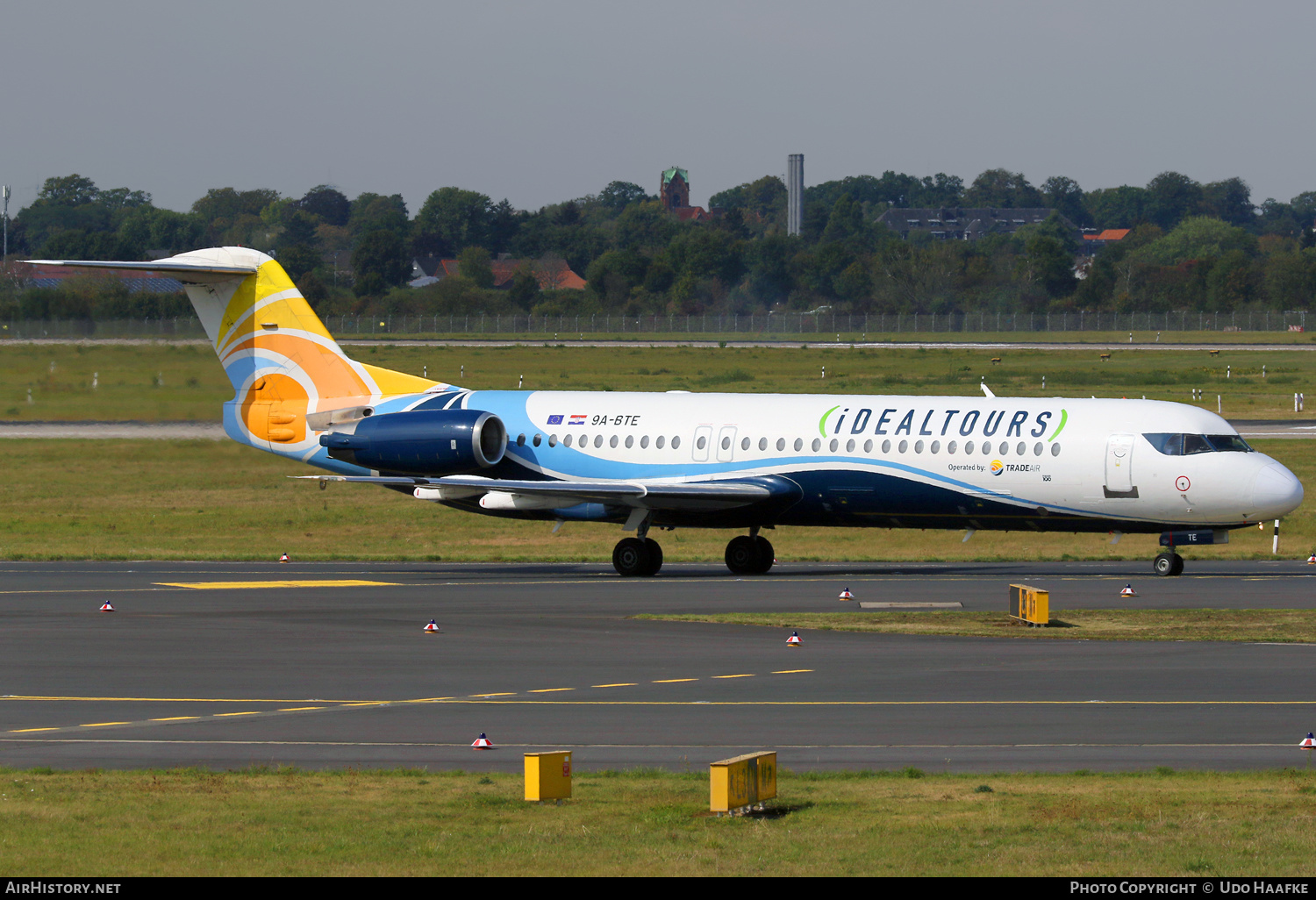 Aircraft Photo of 9A-BTE | Fokker 100 (F28-0100) | Trade Air | AirHistory.net #495738