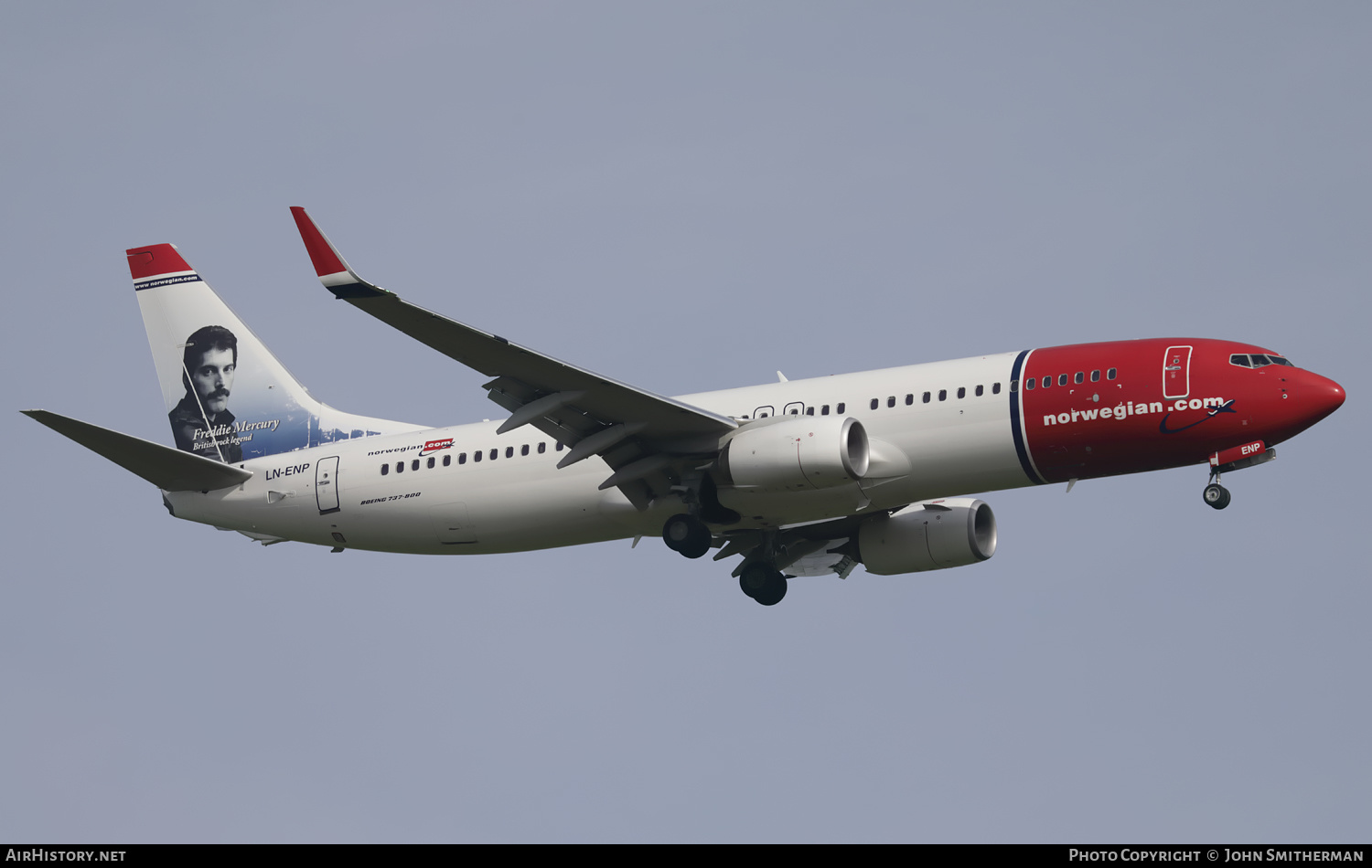 Aircraft Photo of LN-ENP | Boeing 737-800 | Norwegian | AirHistory.net #495739
