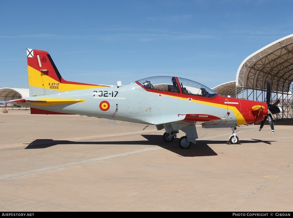 Aircraft Photo of E.27-17 / 10255 | Pilatus PC-21 | Spain - Air Force | AirHistory.net #495748