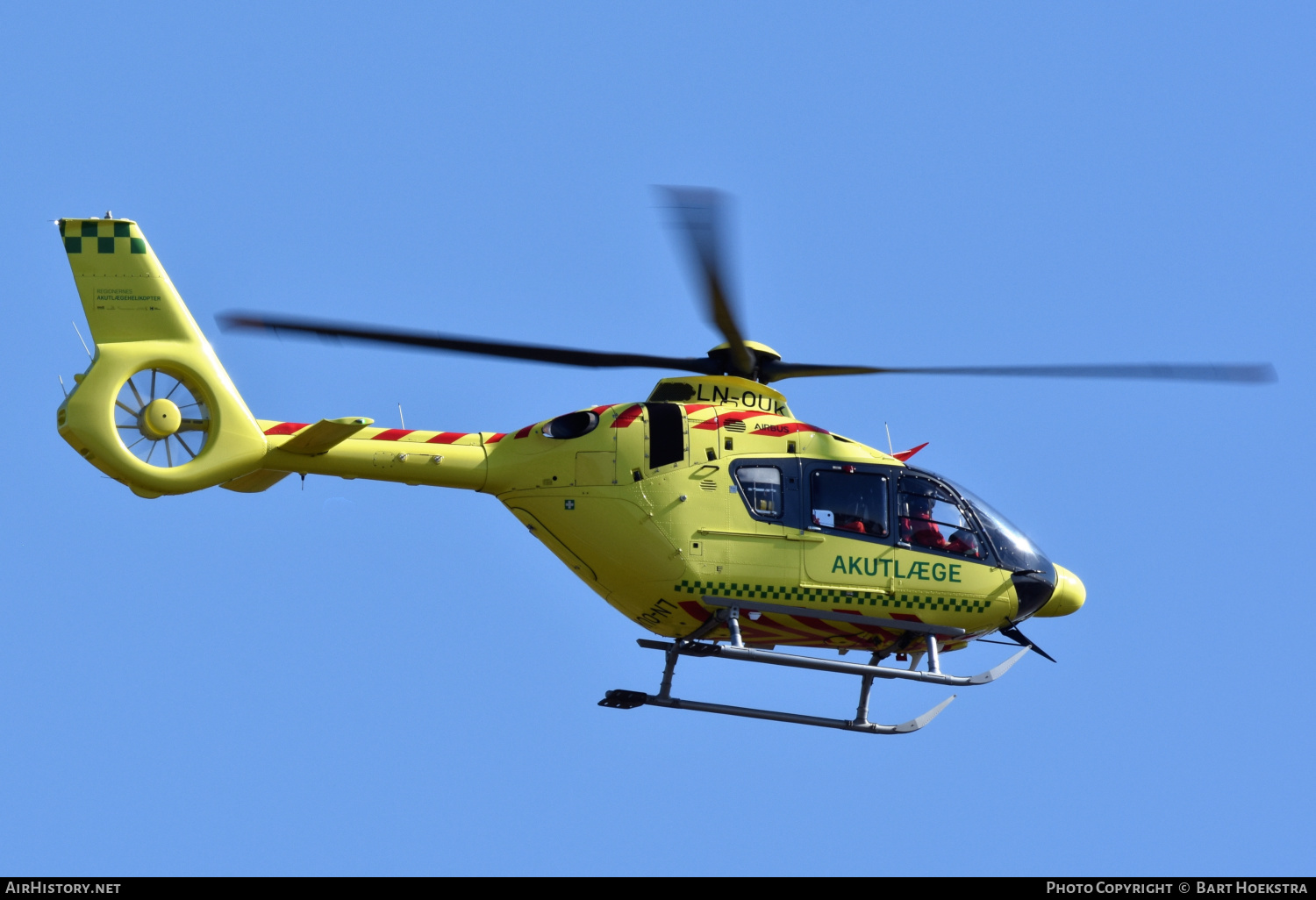 Aircraft Photo of LN-OUK | Airbus Helicopters EC-135T-3H | Akutlægehelikopterordning | AirHistory.net #495749