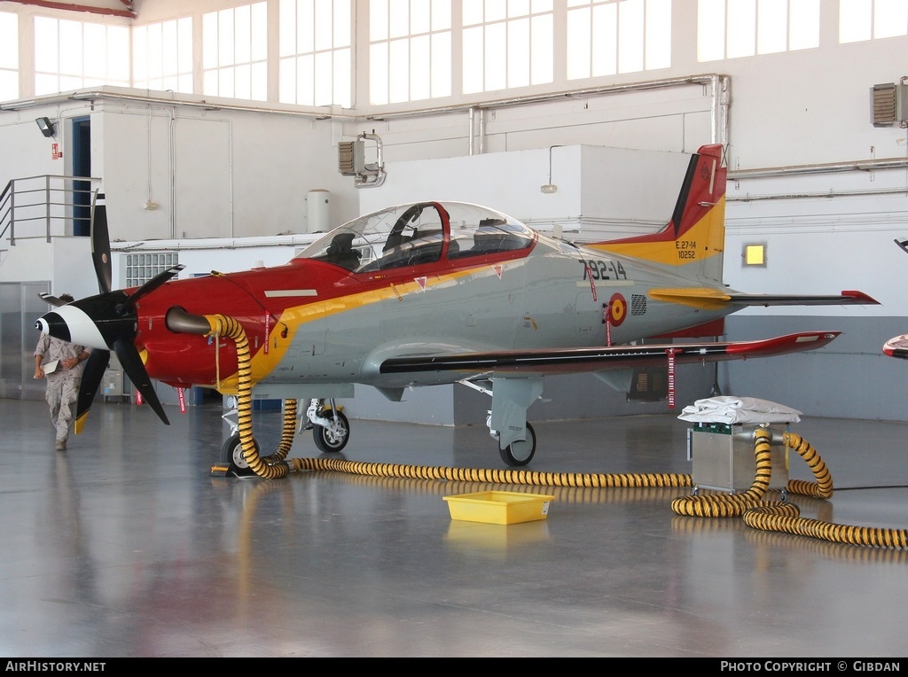 Aircraft Photo of E.27-14 / 10252 | Pilatus PC-21 | Spain - Air Force | AirHistory.net #495768