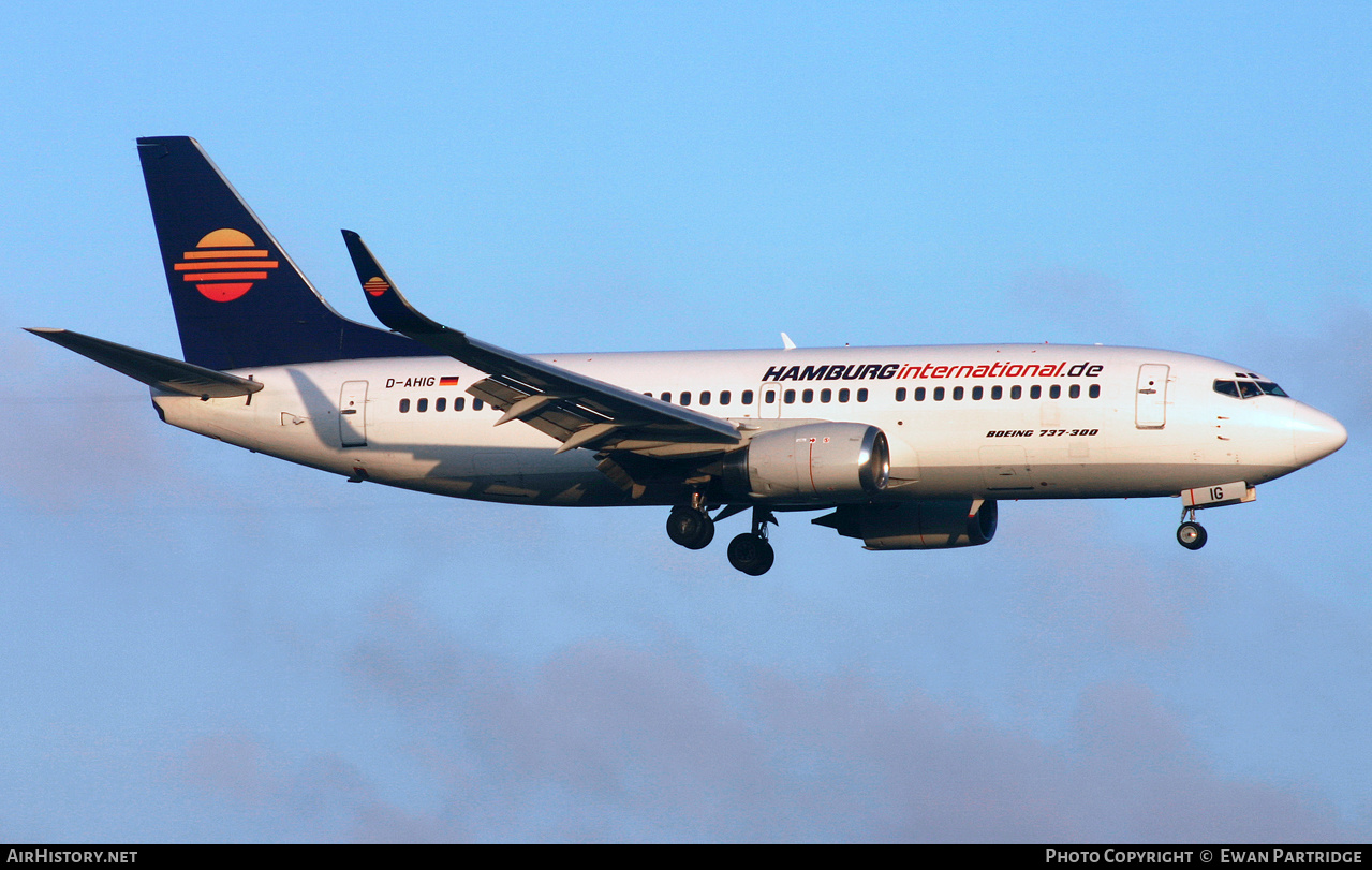 Aircraft Photo of D-AHIG | Boeing 737-33A | Hamburg International | AirHistory.net #495782