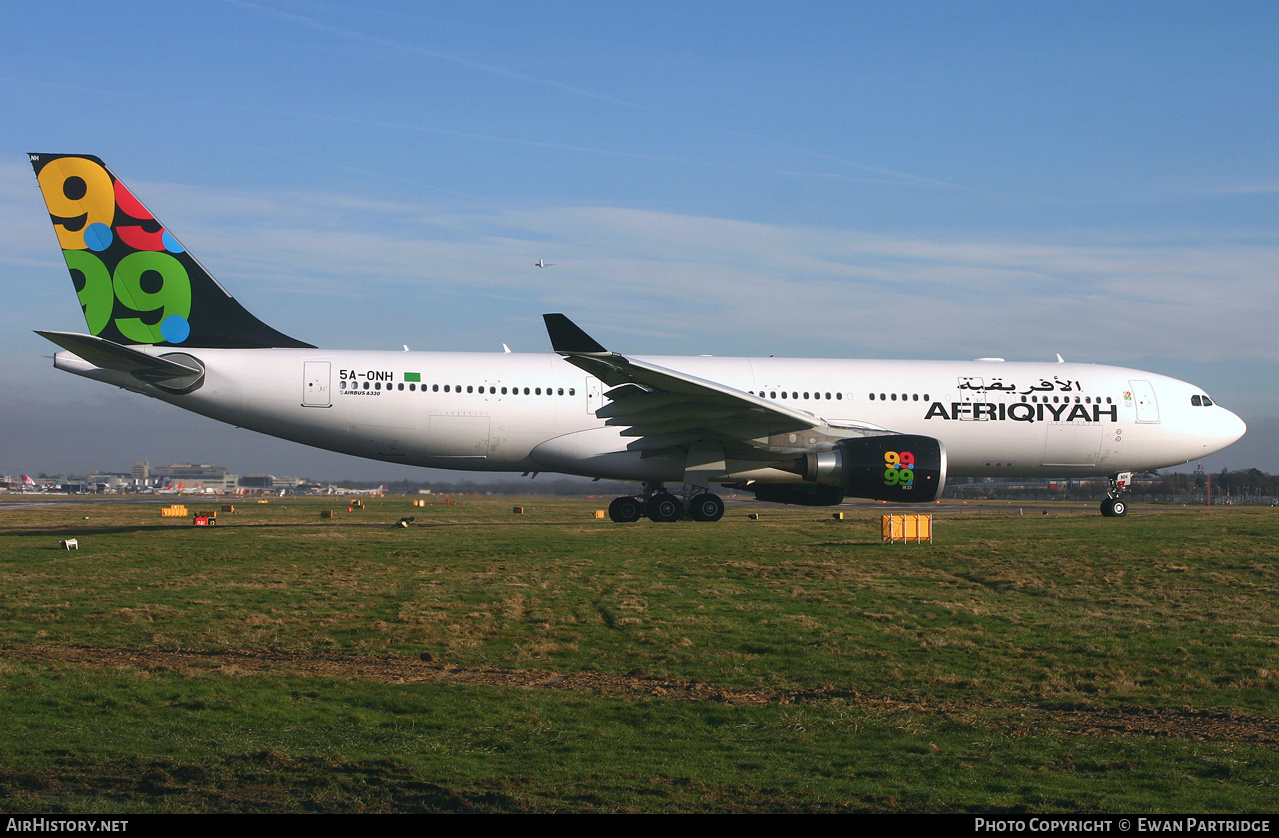 Aircraft Photo of 5A-ONH | Airbus A330-202 | Afriqiyah Airways | AirHistory.net #495792