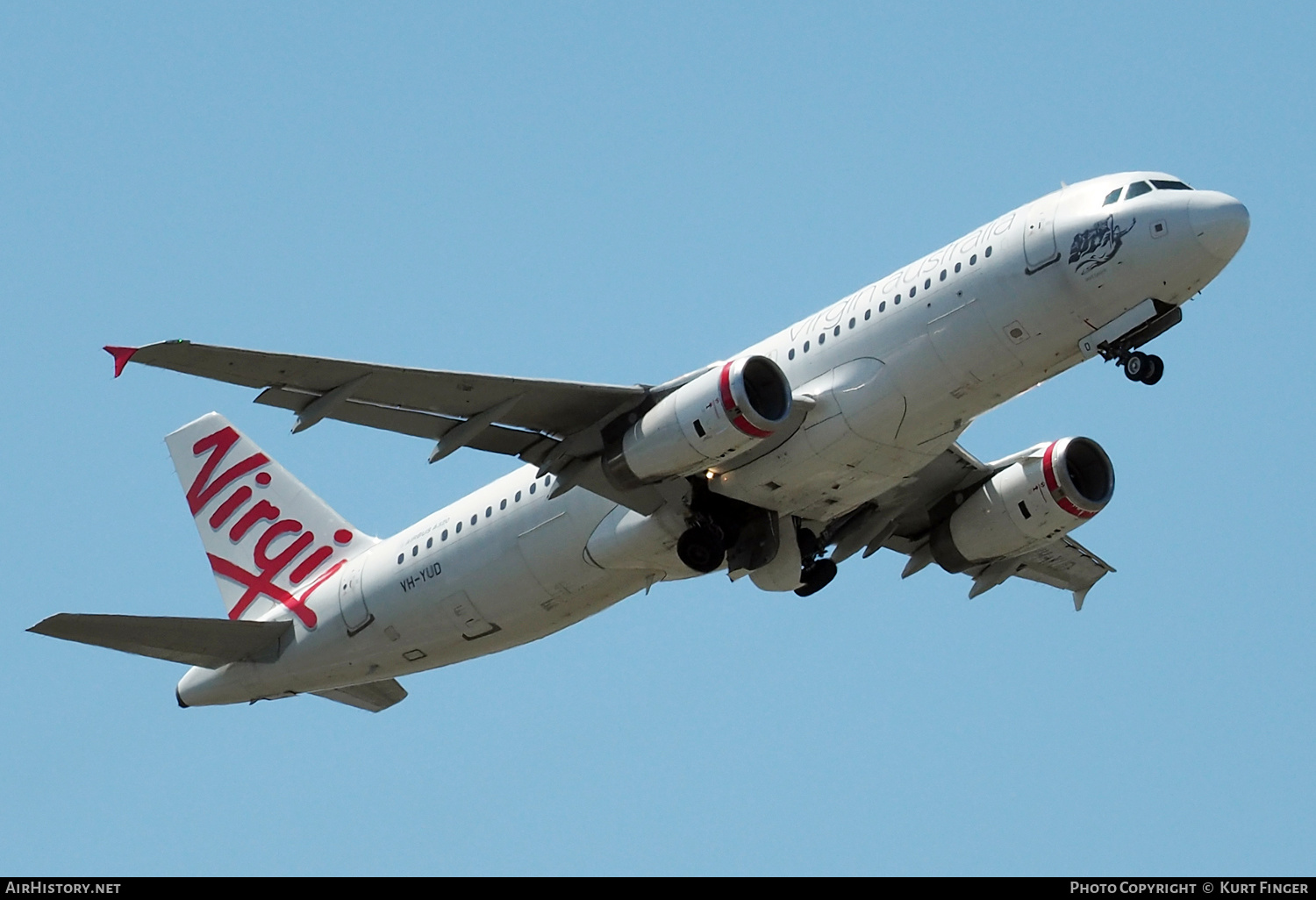 Aircraft Photo of VH-YUD | Airbus A320-232 | Virgin Australia Airlines | AirHistory.net #495799
