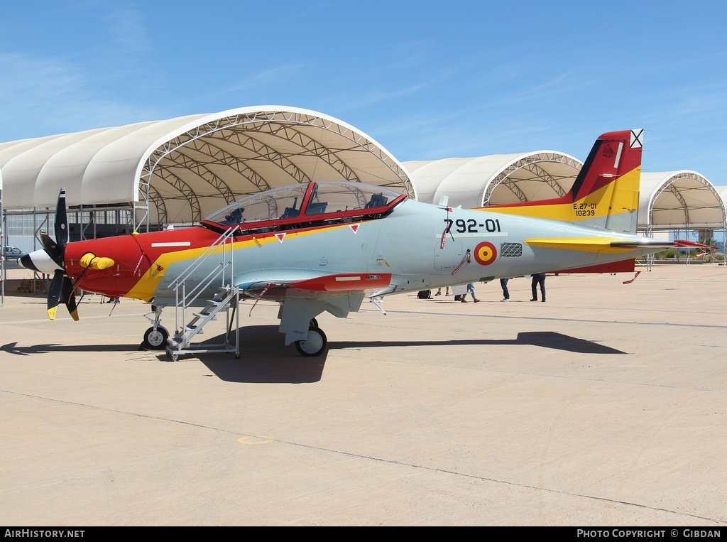 Aircraft Photo of E.27-01 / 10239 | Pilatus PC-21 | Spain - Air Force | AirHistory.net #495800