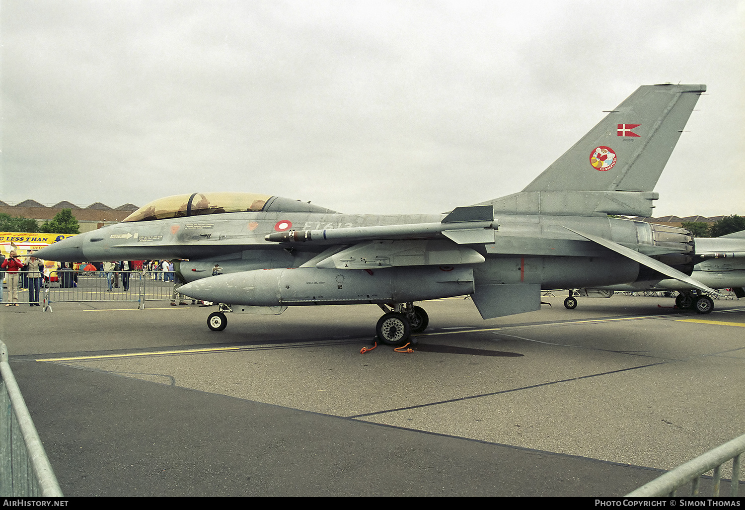 Aircraft Photo of ET-613 | General Dynamics F-16BM Fighting Falcon | Denmark - Air Force | AirHistory.net #495816