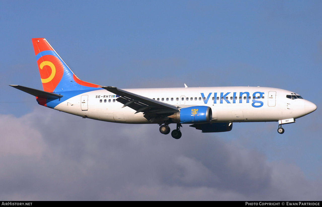 Aircraft Photo of SE-RHT | Boeing 737-3Q8 | Viking Airlines | AirHistory.net #495819