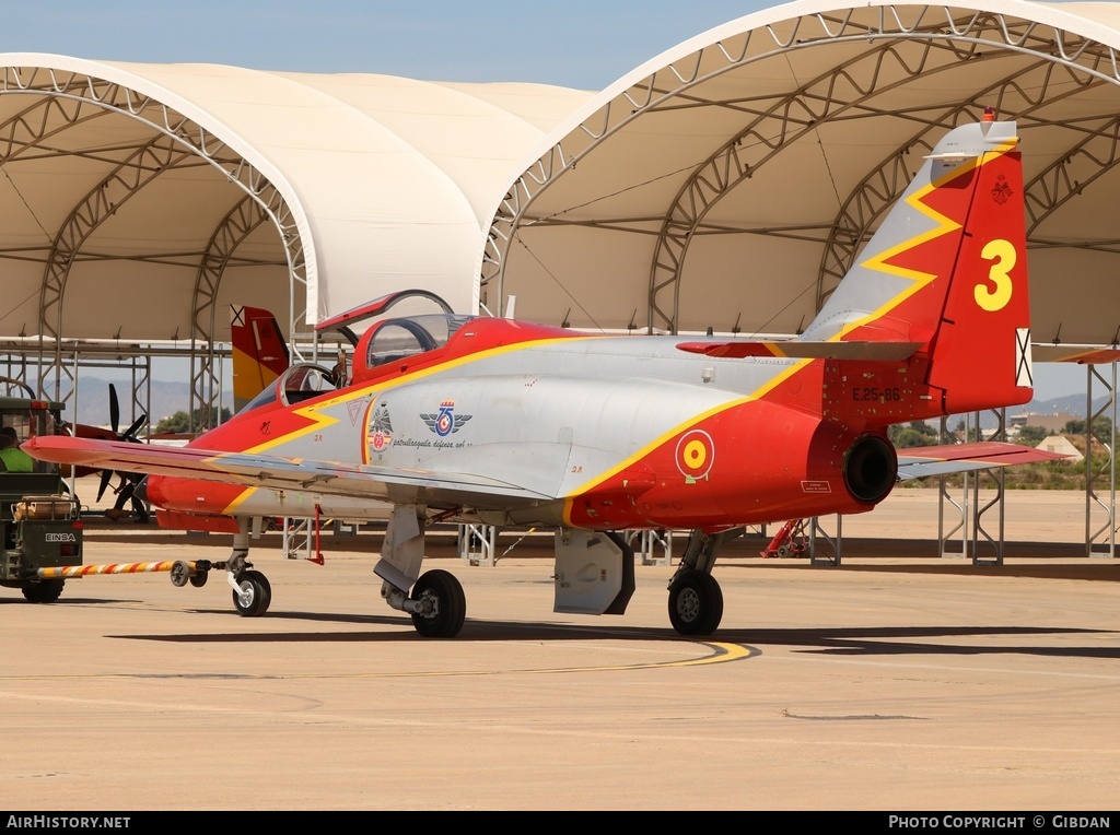 Aircraft Photo of E.25-86 | CASA C101EB Aviojet | Spain - Air Force | AirHistory.net #495839