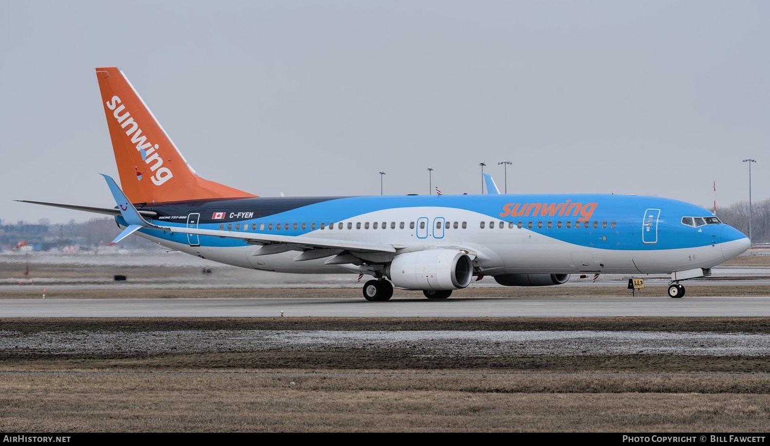 Aircraft Photo of C-FYEM | Boeing 737-8K5 | Sunwing Airlines | AirHistory.net #495840