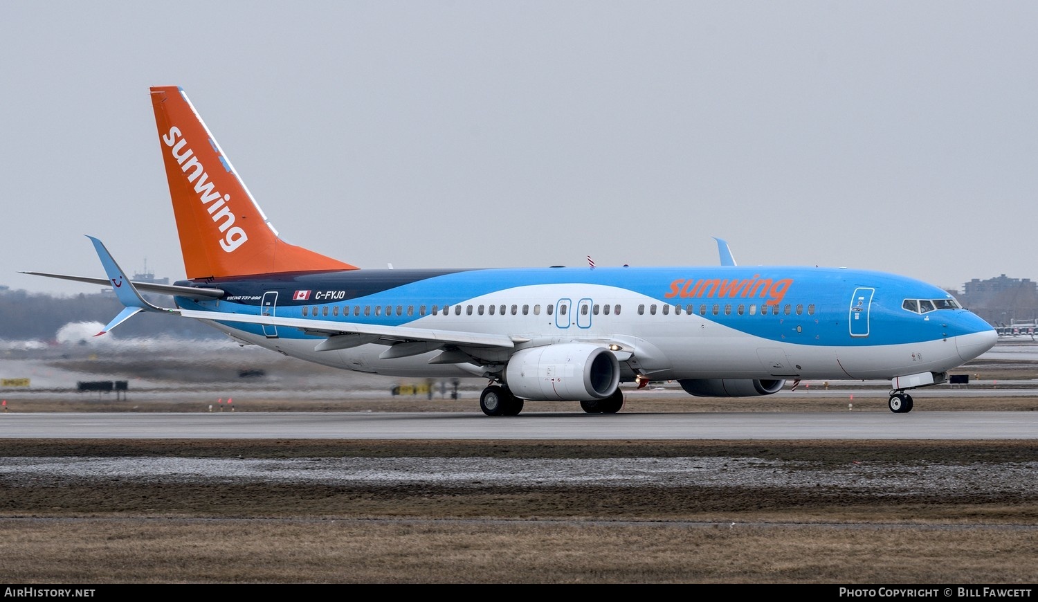 Aircraft Photo of C-FYJO | Boeing 737-8K5 | Sunwing Airlines | AirHistory.net #495856