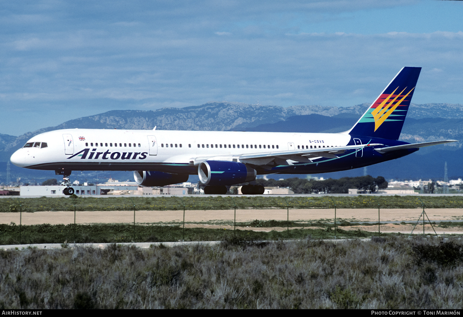 Aircraft Photo of G-CSVS | Boeing 757-236 | Airtours International | AirHistory.net #495879