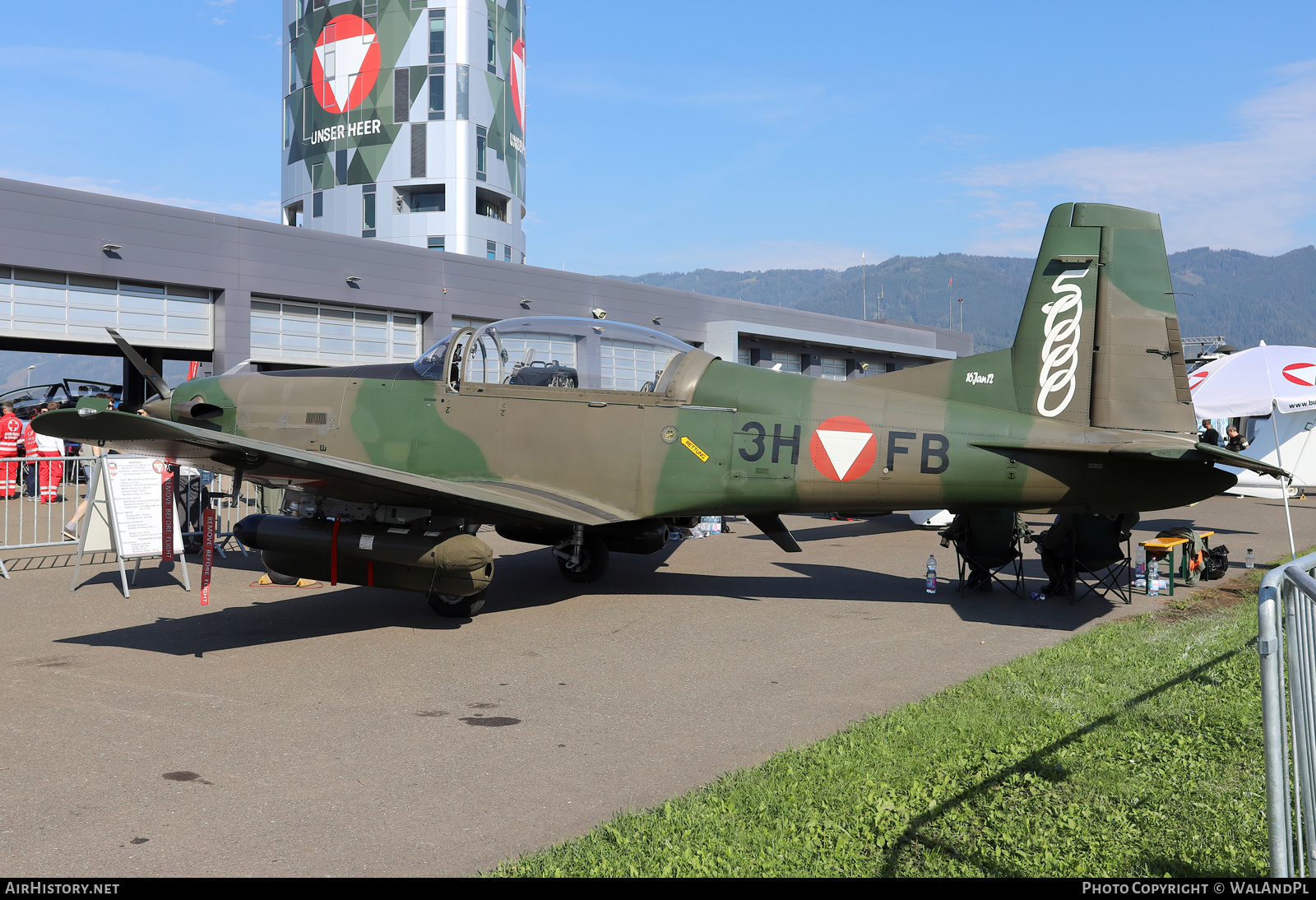 Aircraft Photo of 3H-FB | Pilatus PC-7 | Austria - Air Force | AirHistory.net #495882