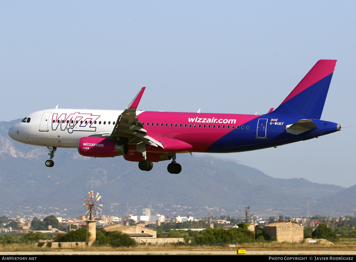 Aircraft Photo of G-WUKF | Airbus A320-232 | Wizz Air | AirHistory.net #495909