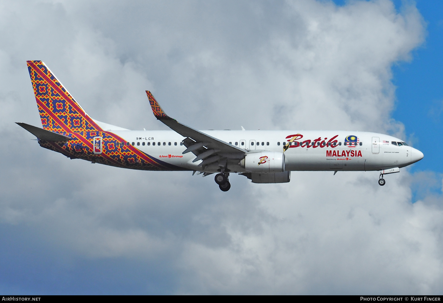 Aircraft Photo of 9M-LCR | Boeing 737-8GP | Batik Air Malaysia | AirHistory.net #495910