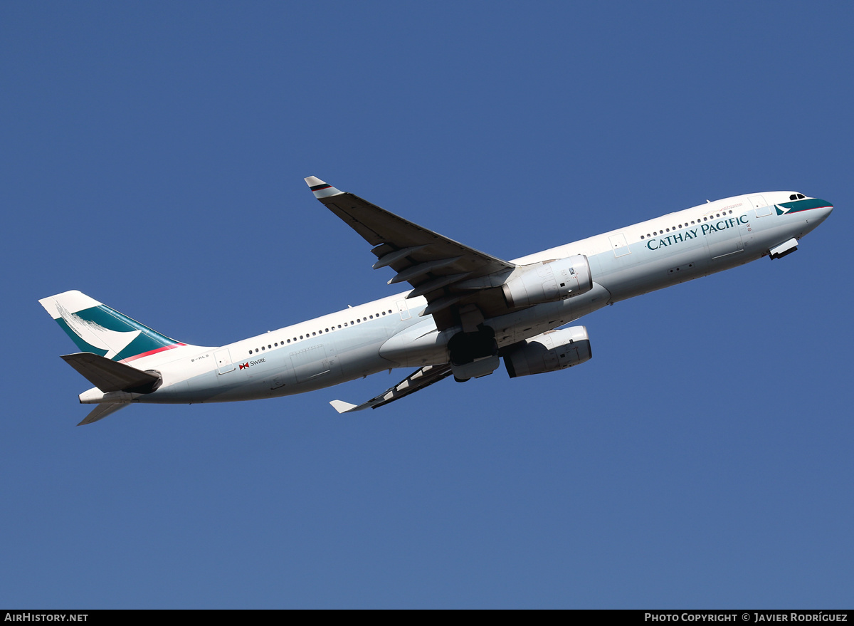 Aircraft Photo of B-HLS | Airbus A330-343E | Cathay Pacific Airways | AirHistory.net #495933