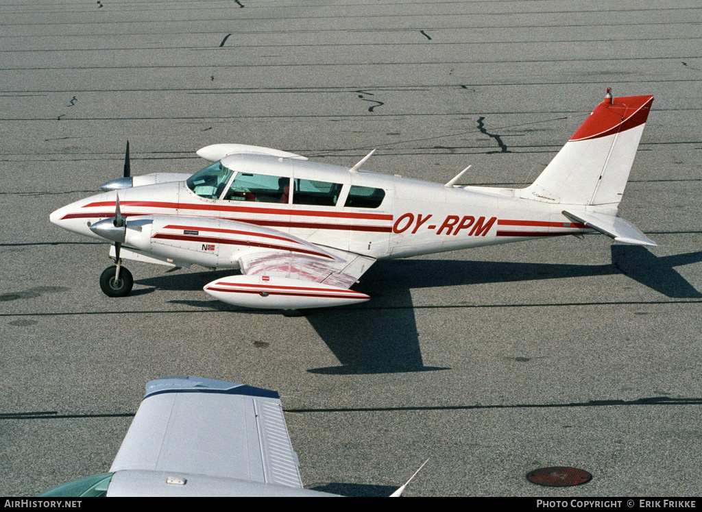 Aircraft Photo of OY-RPM | Piper PA-39-160 Twin Comanche C/R | AirHistory.net #495936