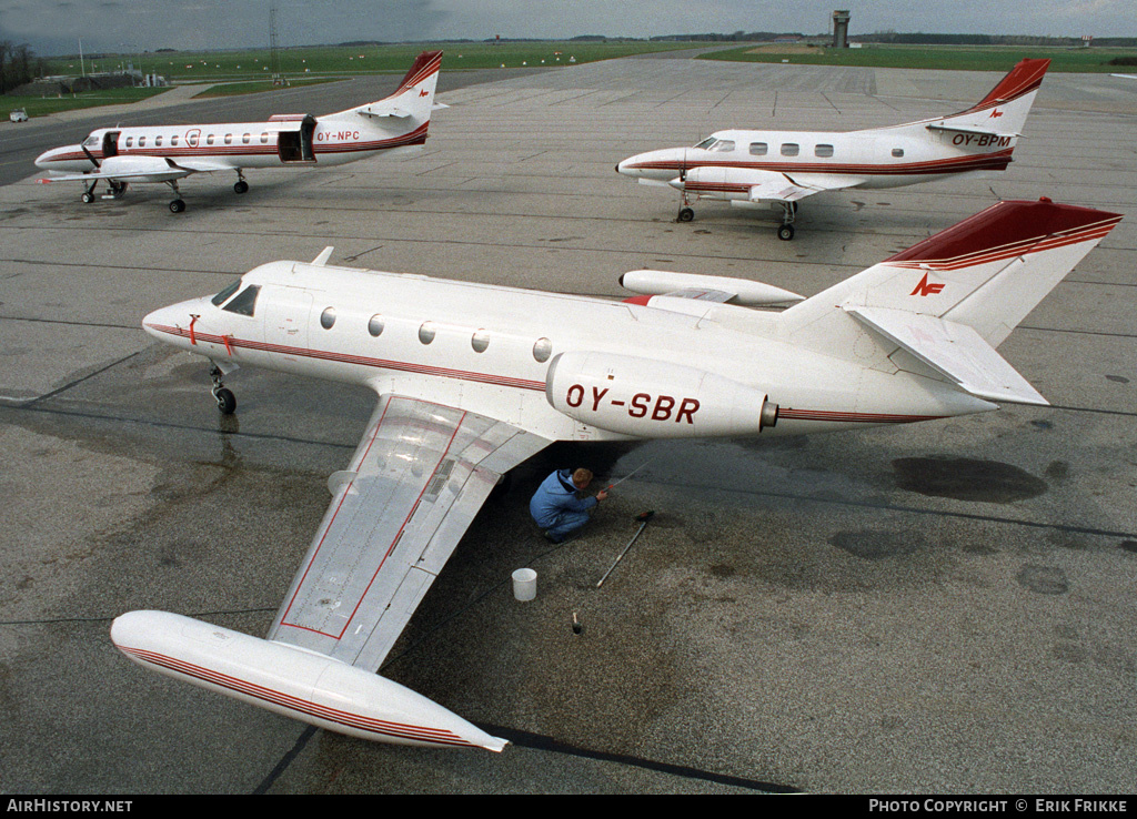 Aircraft Photo of OY-SBR | Aerospatiale SN-601 Corvette 100 | North Flying | AirHistory.net #495942