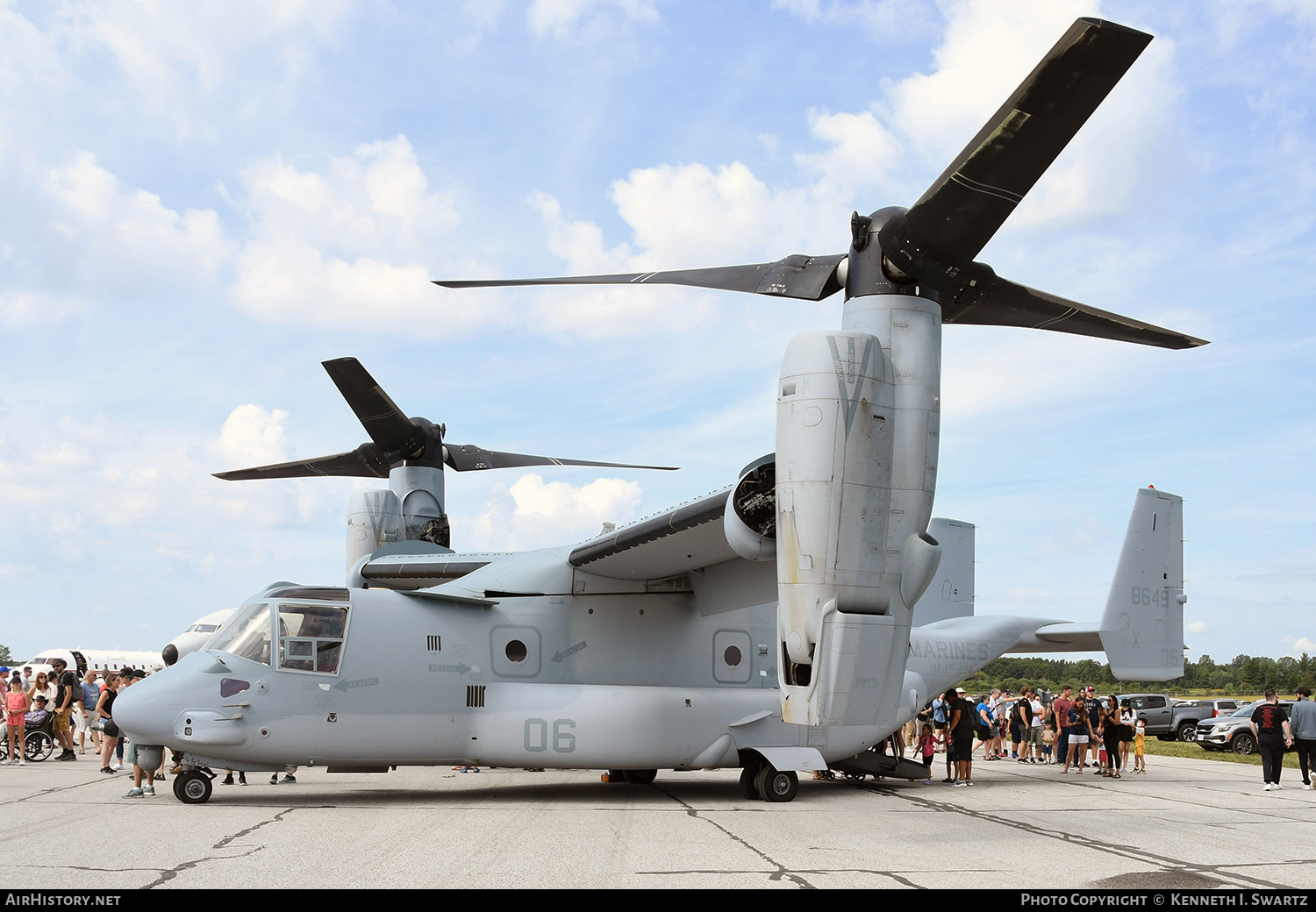 Aircraft Photo of 168649 | Bell-Boeing MV-22B Osprey | USA - Marines | AirHistory.net #495947