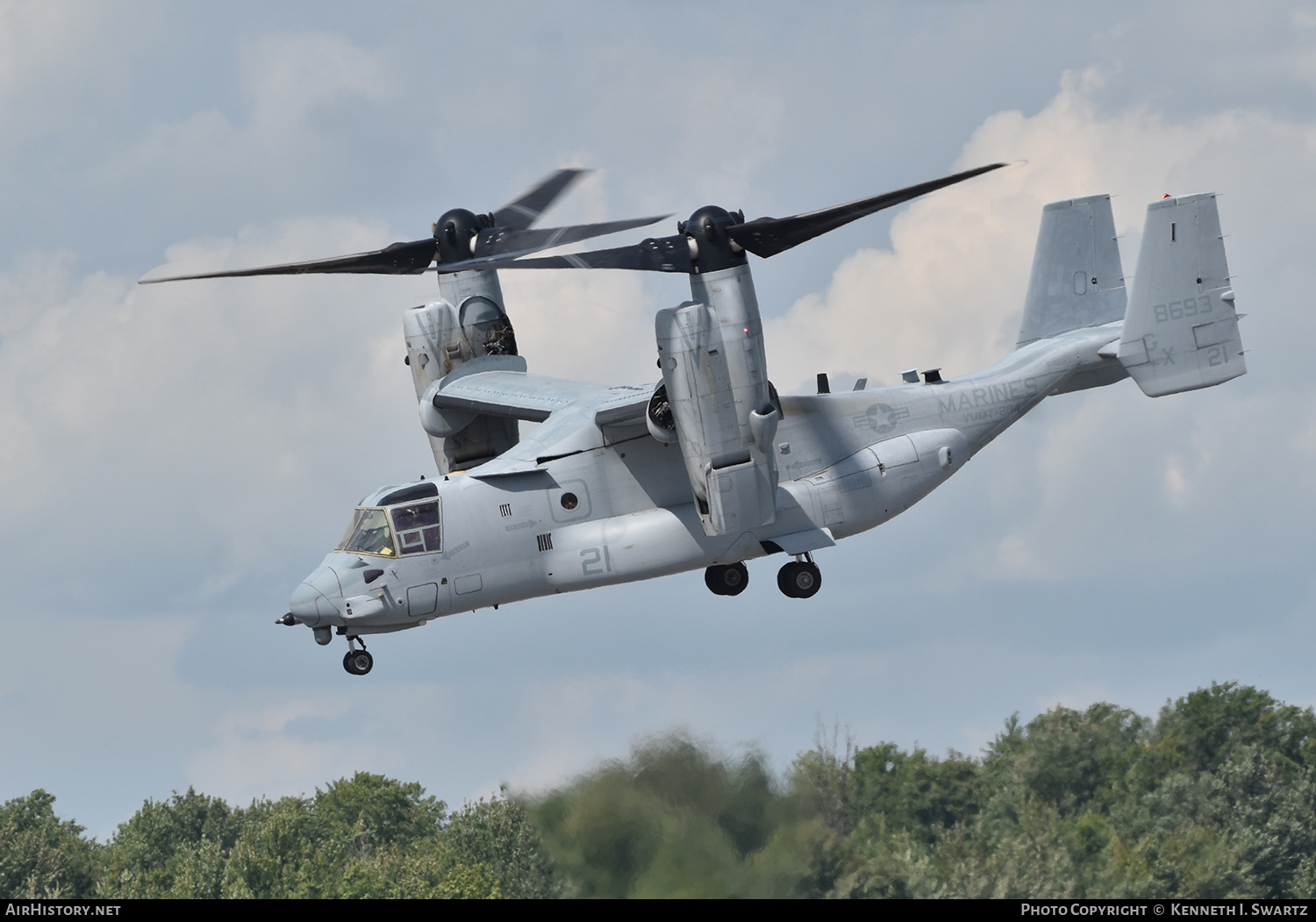 Aircraft Photo of 168693 | Bell-Boeing MV-22B Osprey | USA - Marines | AirHistory.net #495953