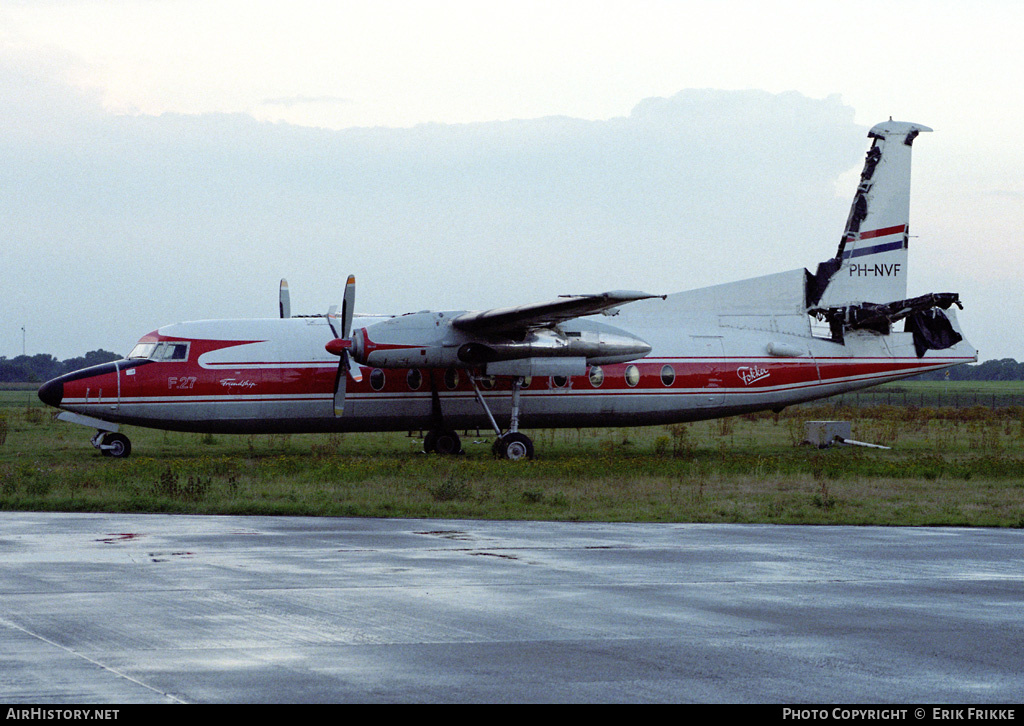 Aircraft Photo of PH-NVF | Fokker F27-100 Friendship | AirHistory.net #495964