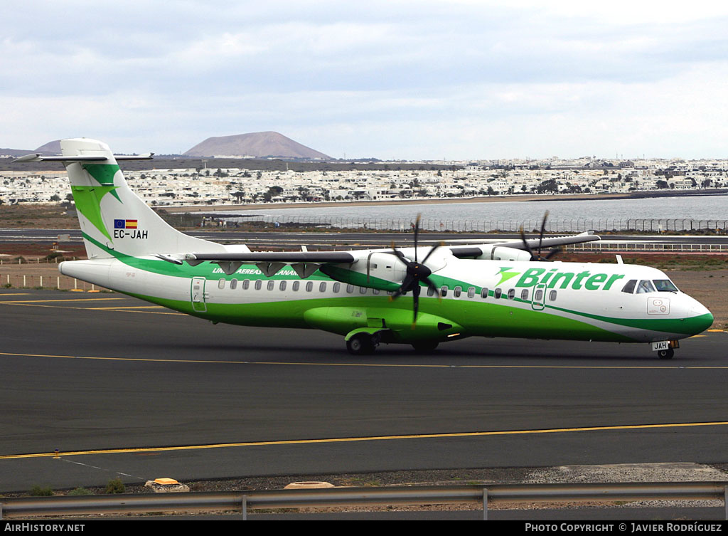 Aircraft Photo of EC-JAH | ATR ATR-72-500 (ATR-72-212A) | Binter Canarias | AirHistory.net #495967
