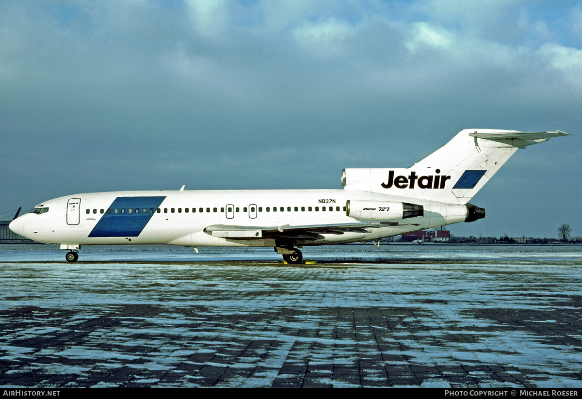 Aircraft Photo of N837N | Boeing 727-51 | Jetair | AirHistory.net #495969