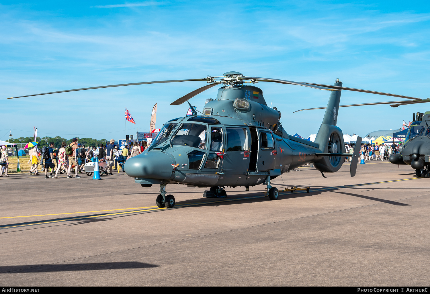 Aircraft Photo of 42 | Eurocopter AS-365N-3 Dauphin 2 | Lithuania - Air Force | AirHistory.net #495981