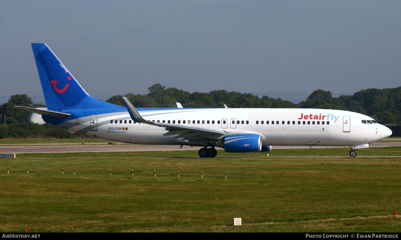 Aircraft Photo of OO-CAN | Boeing 737-8AS | Jetairfly | AirHistory.net #495985