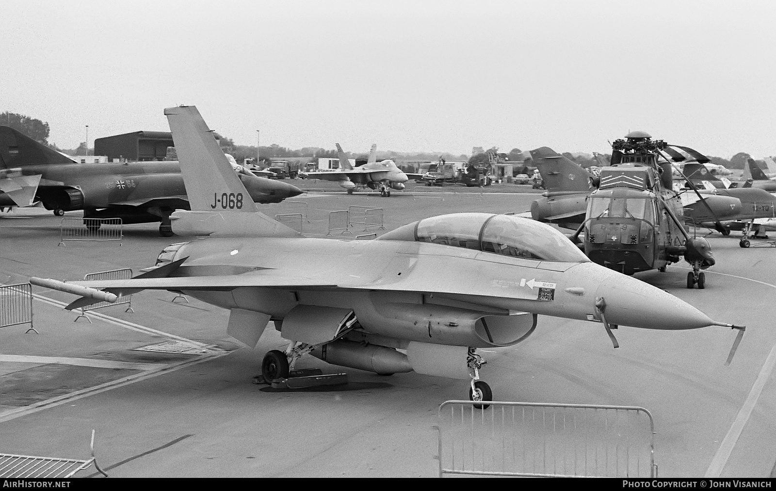 Aircraft Photo of J-068 | General Dynamics F-16B Fighting Falcon | Netherlands - Air Force | AirHistory.net #495992