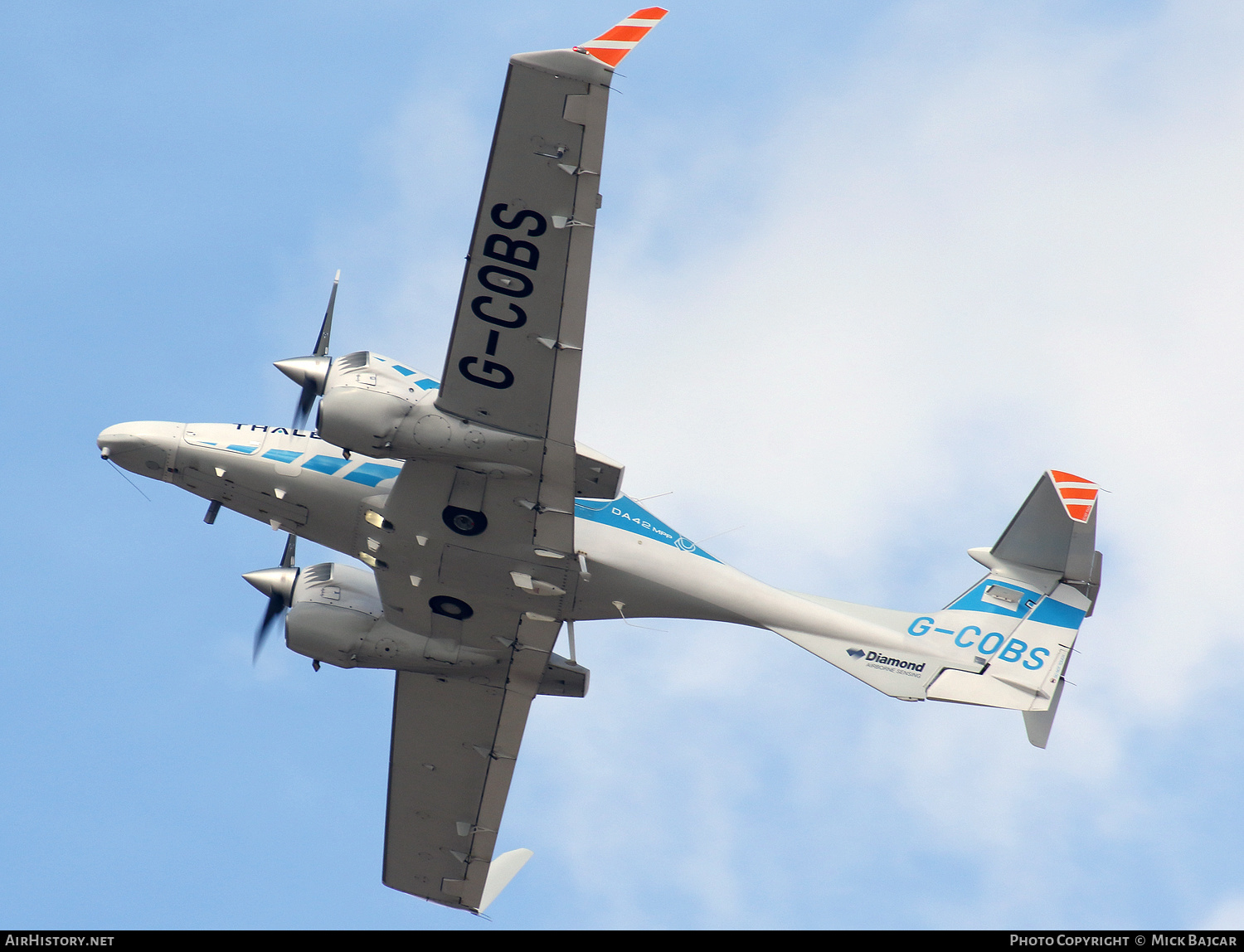 Aircraft Photo of G-COBS | Diamond DA42 M-NG | Thales | AirHistory.net #496000