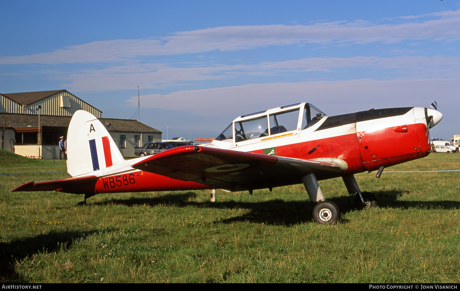 Aircraft Photo of WB586 | De Havilland DHC-1 Chipmunk T10 | UK - Air Force | AirHistory.net #496003