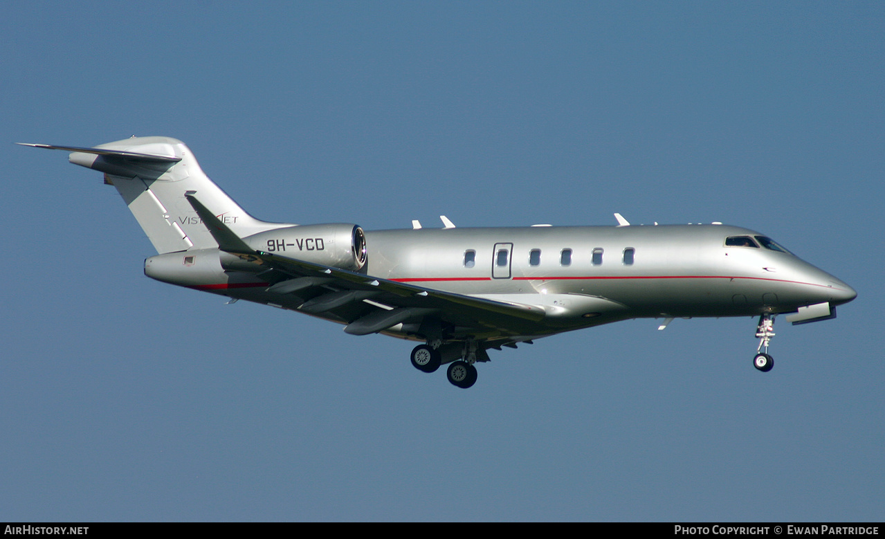 Aircraft Photo of 9H-VCD | Bombardier Challenger 350 (BD-100-1A10) | VistaJet | AirHistory.net #496008