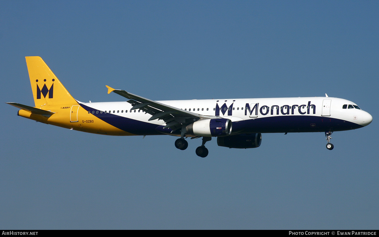 Aircraft Photo of G-ZBAO | Airbus A321-231 | Monarch Airlines | AirHistory.net #496010