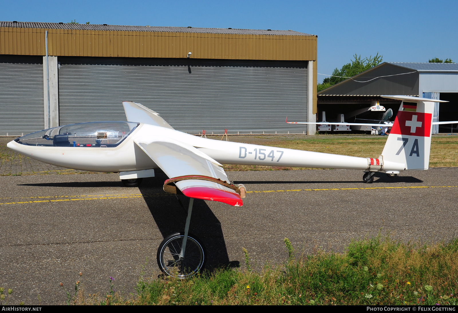 Aircraft Photo of D-1547 | Glaser-Dirks DG-100G | AirHistory.net #496013