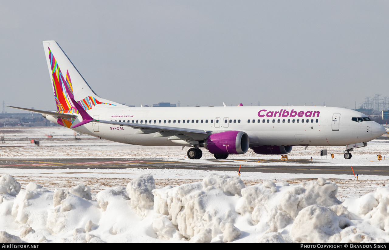Aircraft Photo of 9Y-CAL | Boeing 737-8 Max 8 | Caribbean Airlines | AirHistory.net #496020