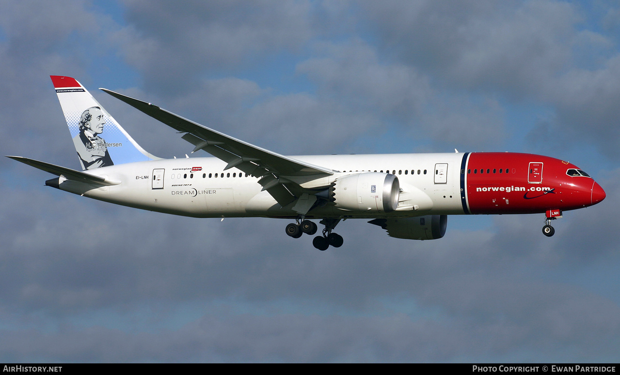 Aircraft Photo of EI-LNH | Boeing 787-8 Dreamliner | Norwegian | AirHistory.net #496025