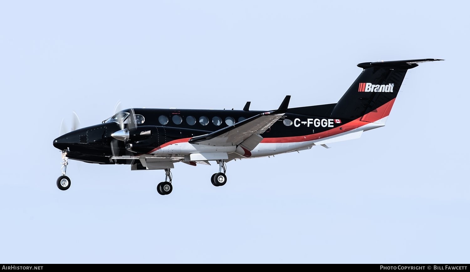 Aircraft Photo of C-FGGE | Beechcraft 350i King Air (B300) | Brandt Group | AirHistory.net #496030