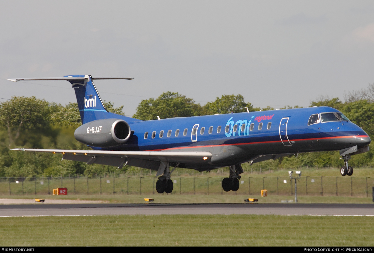 Aircraft Photo of G-RJXF | Embraer ERJ-145EP (EMB-145EP) | BMI Regional | AirHistory.net #496040