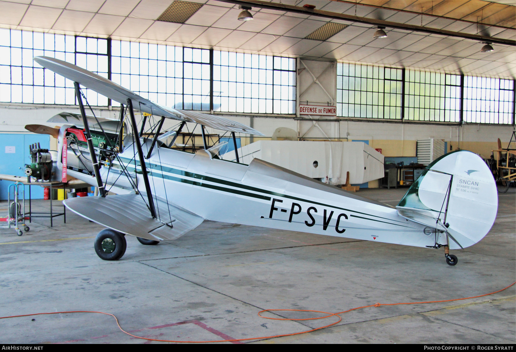 Aircraft Photo of F-PSVC | SNCAN Stampe SV-4C | AirHistory.net #496042