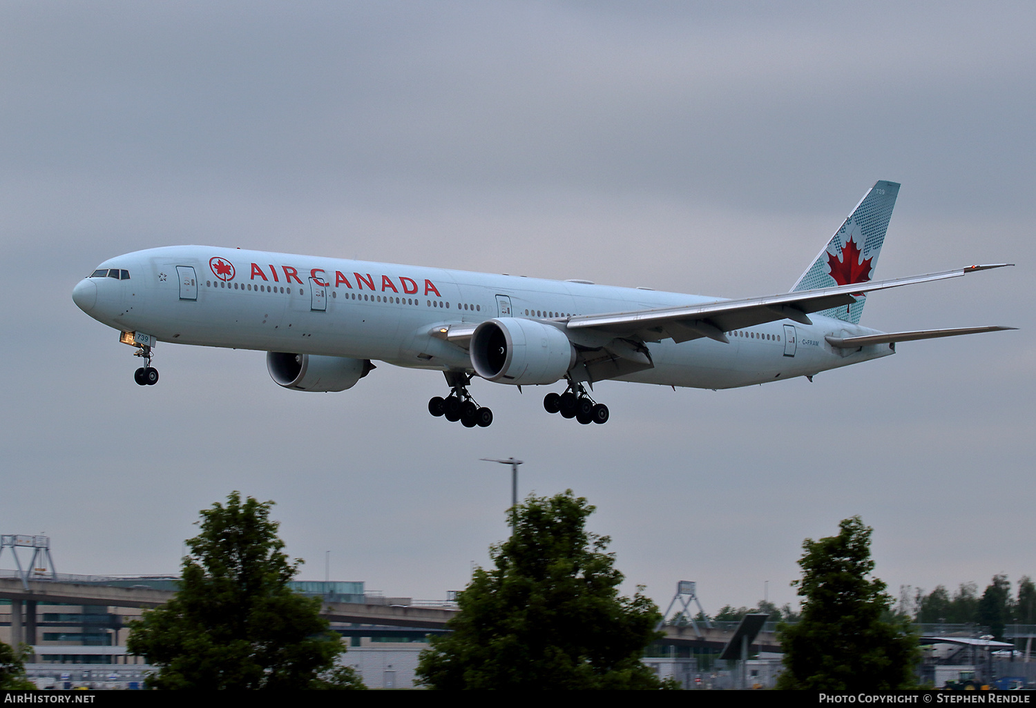Aircraft Photo of C-FRAM | Boeing 777-333/ER | Air Canada | AirHistory.net #496058