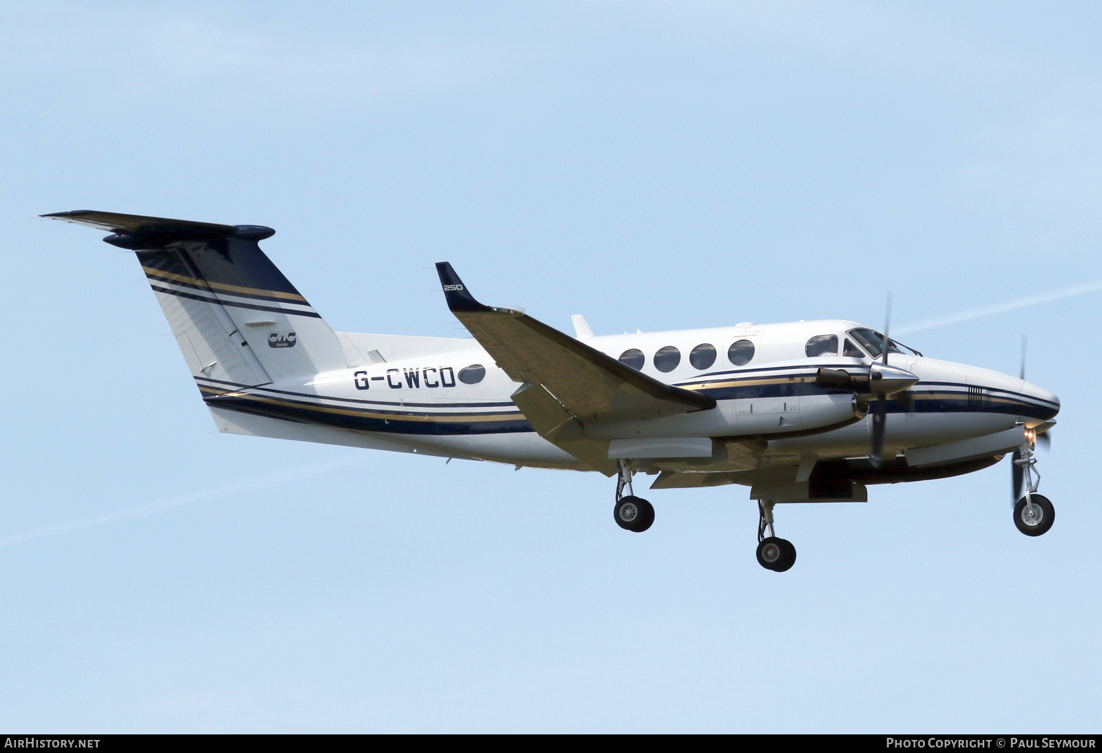 Aircraft Photo of G-CWCD | Beechcraft 250 King Air (200GT) | CWC Group | AirHistory.net #496063