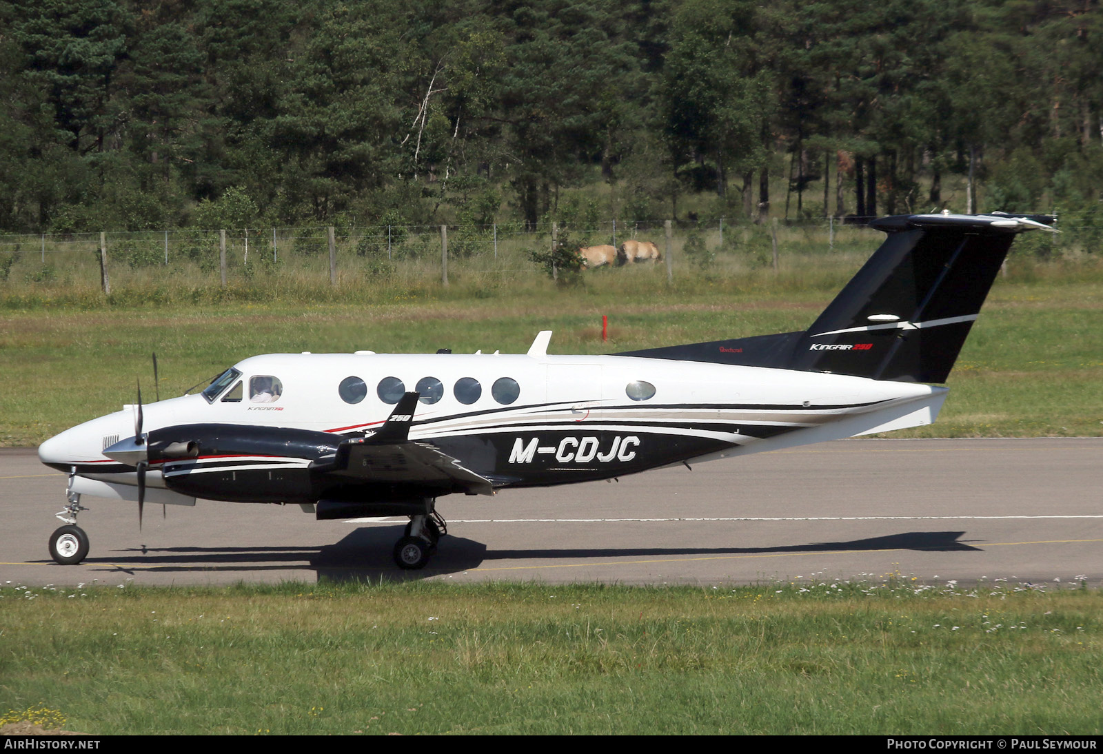 Aircraft Photo of M-CDJC | Beechcraft 250 King Air (200GT) | AirHistory.net #496070