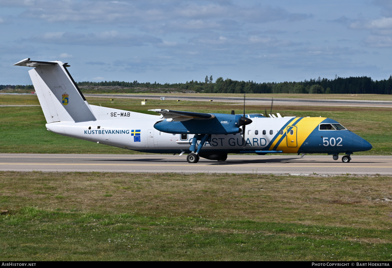 Aircraft Photo of SE-MAB | Bombardier DHC-8-311AQ Dash 8 | Kustbevakning - Swedish Coastguard | AirHistory.net #496079
