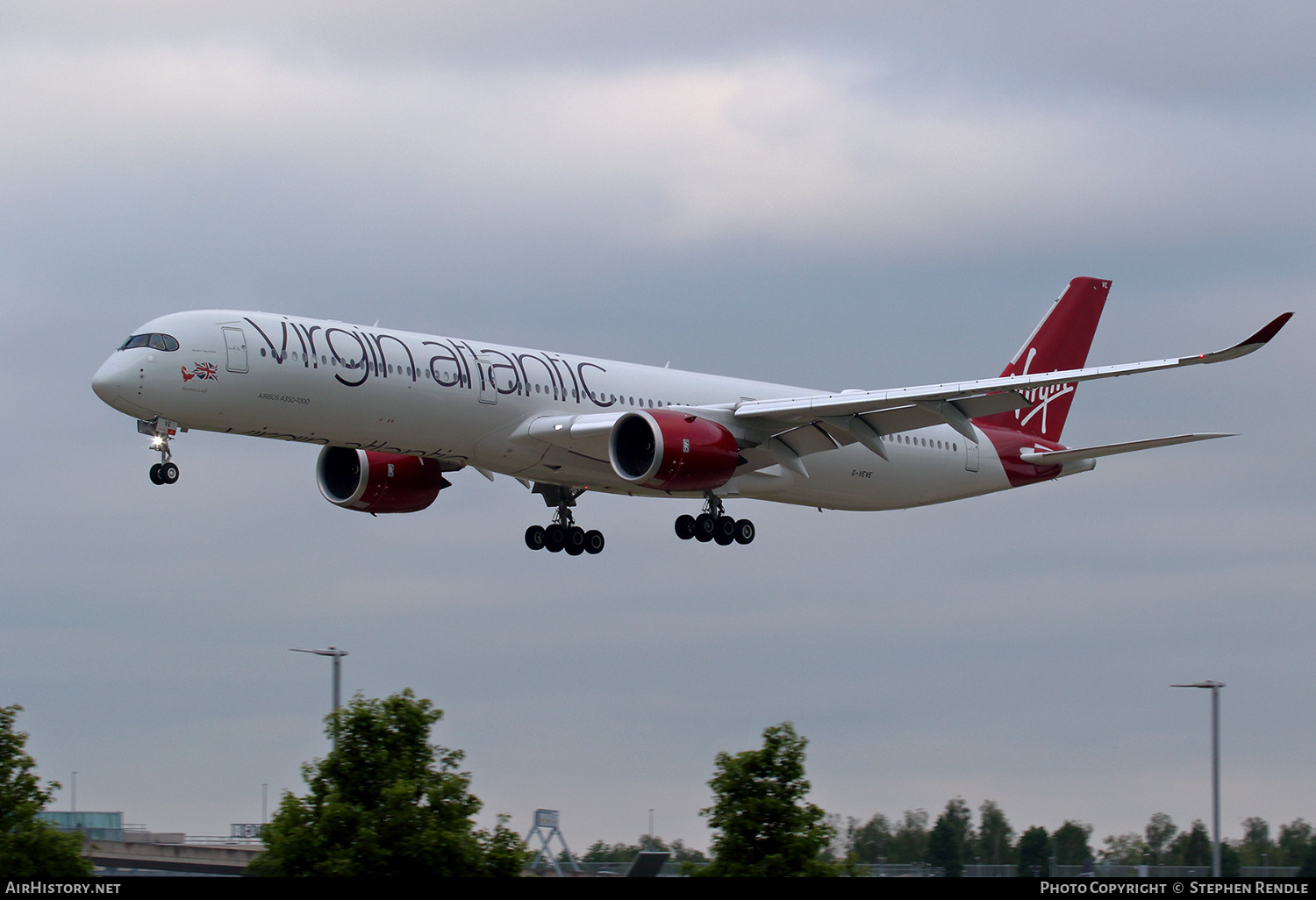 Aircraft Photo of G-VEVE | Airbus A350-1041 | Virgin Atlantic Airways | AirHistory.net #496085