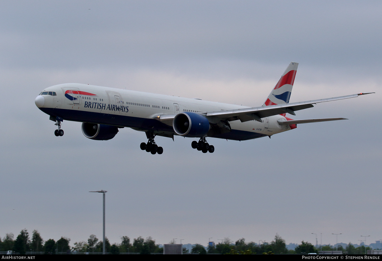 Aircraft Photo of G-STBE | Boeing 777-36N/ER | British Airways | AirHistory.net #496112