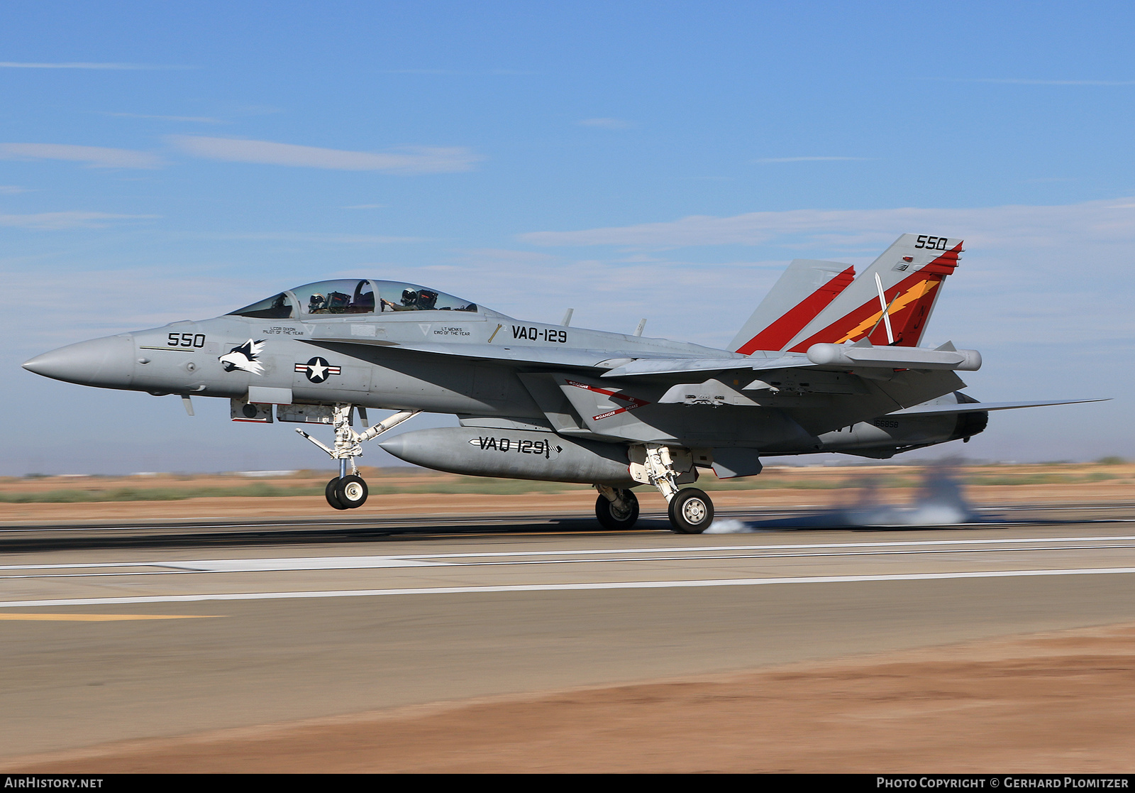 Aircraft Photo of 166858 | Boeing EA-18G Growler | USA - Navy | AirHistory.net #496115