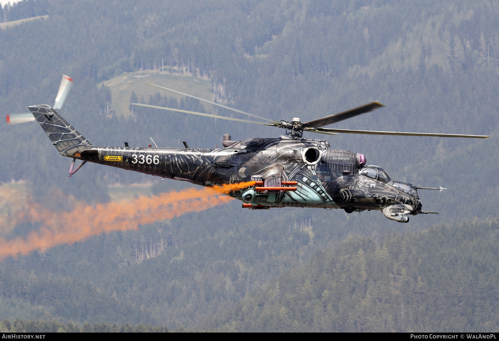 Aircraft Photo of 3366 | Mil Mi-35 | Czechia - Air Force | AirHistory.net #496124