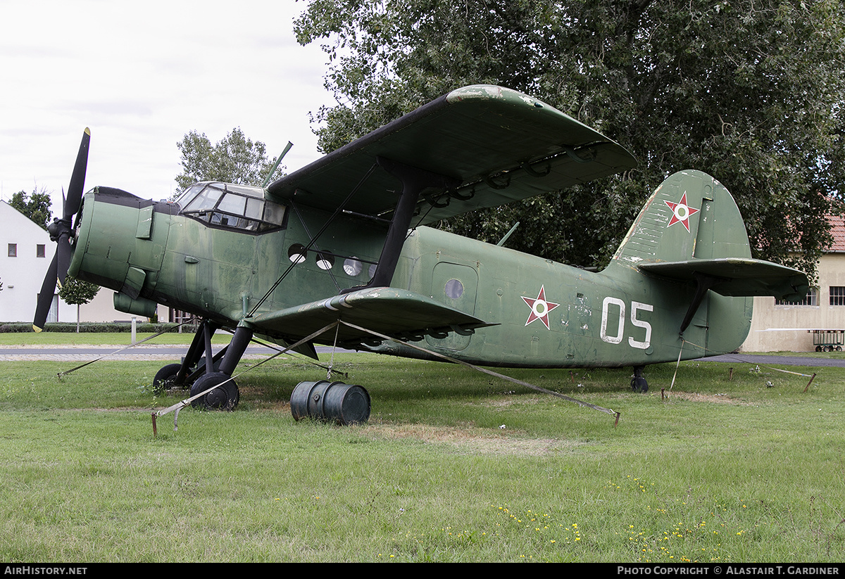 Aircraft Photo of 05 | Antonov An-2R | Hungary - Air Force | AirHistory.net #496127
