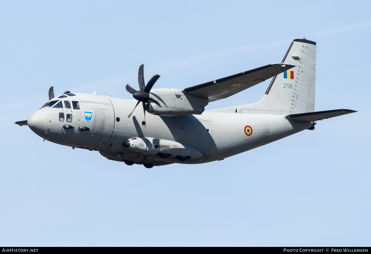 Aircraft Photo of 2706 | Alenia C-27J Spartan | Romania - Air Force | AirHistory.net #496129