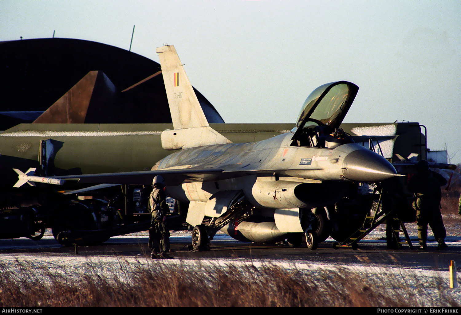 Aircraft Photo of FA-87 | General Dynamics F-16A Fighting Falcon | Belgium - Air Force | AirHistory.net #496131